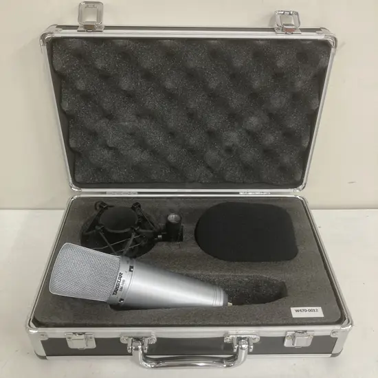 Takstar SM-10B Side-address Professional Wired Condenser Microphone - Recording, For On-stage Performance, Computer