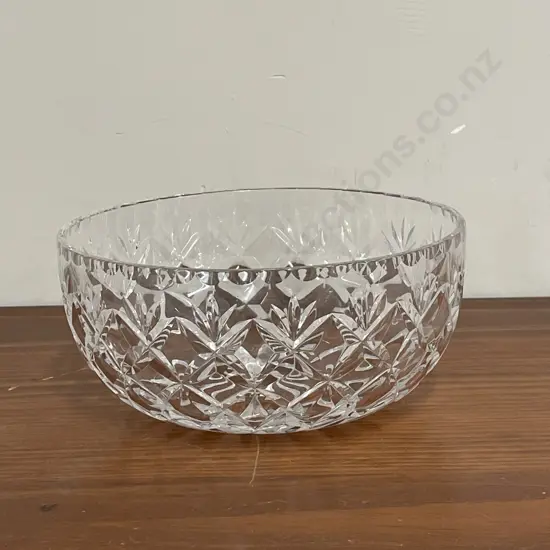 Webb Corbett Cut Crystal Bowl. Dia20cm