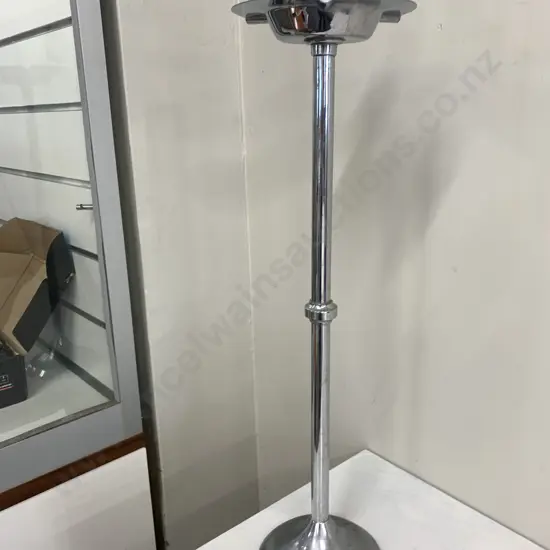 Retro Floor Standing Ashtray With Match Holder H65cm