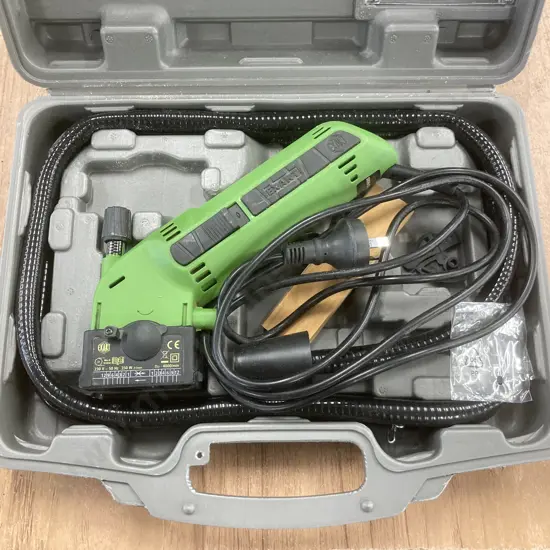 EXAKT Precision Saw In Case, Dust Extraction Hose, Etc