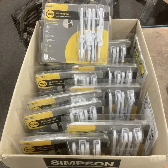 Box Lot New Yale Securistay 4 Packs x 11