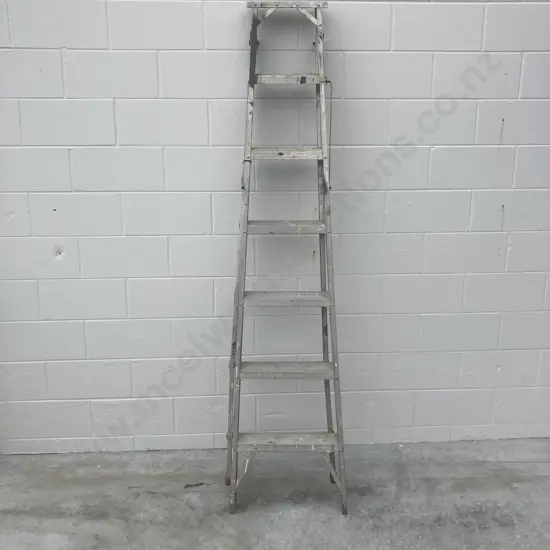 Aluminium Stepladder, 7 Step, 210cm