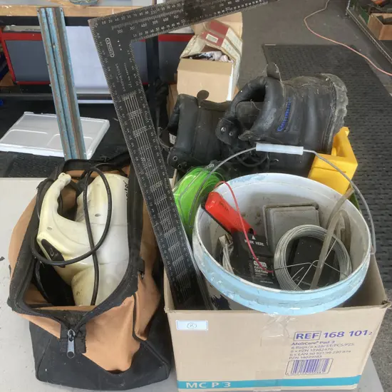 Monster Vacuum & Bag, Boots, Hardware, Line Trimmer Line, Etc