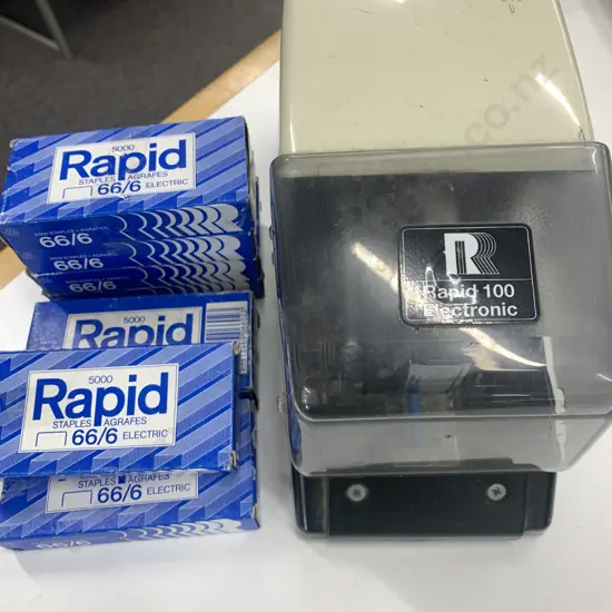 Rapid Electronic Stapler & Staples