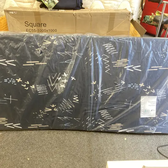Living & Co Standard Foam Mattress, New in Bag