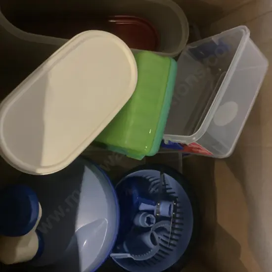Selection Of Tupperware And Plastic Ware