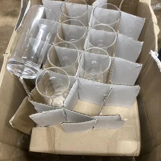 Box Lot 32 x Olympia Boule 12oz Highball Glass Tumblers