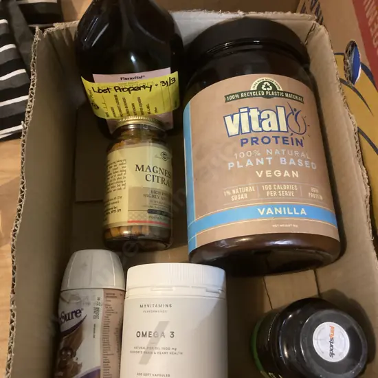 Selection of Health Sundries, Vital Protein, Floravital Formula, Magnesium Citrate Etc