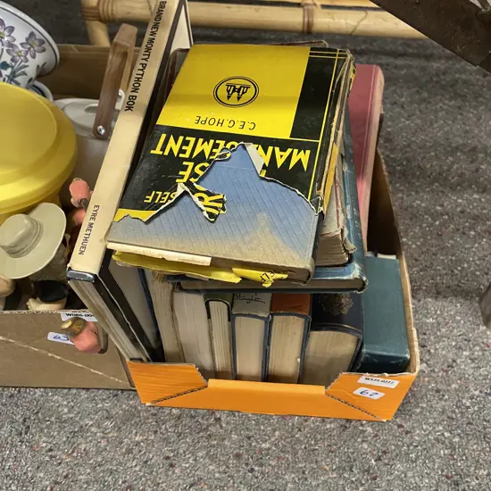 Selection Of Vintage Books And Dictionaries