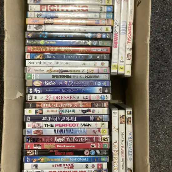 Box Lot of DVD's