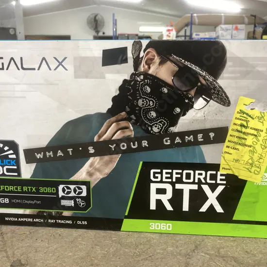 Galax GeForce RTX 3060 (Faulty)