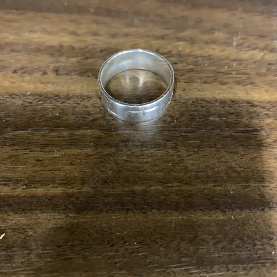 Silver Ring Marked