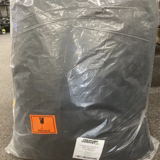 Creature Comfort XXL Pet Bed, 120x80cm, New, Black