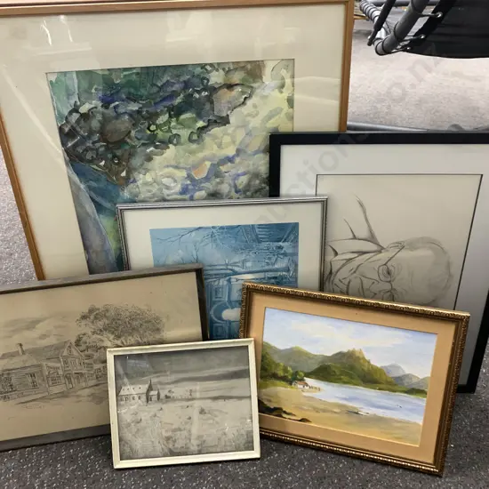 Selection Of Framed Artwork