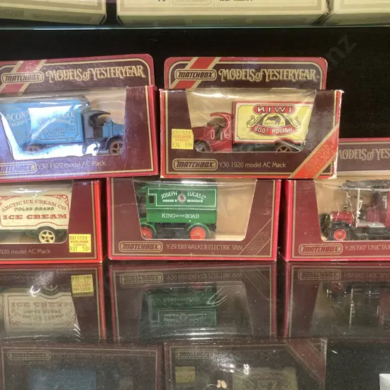 Vintage Matchbox Models of Yesteryear Boxed x 5