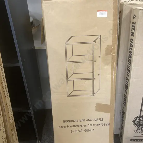 Bookcases x Five, MIni 4142, Flat Packed, 795x360x290