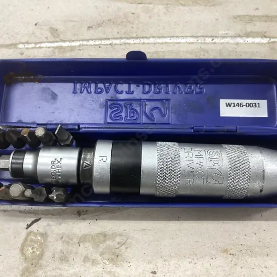 SP Impact Driver & Bits In Case