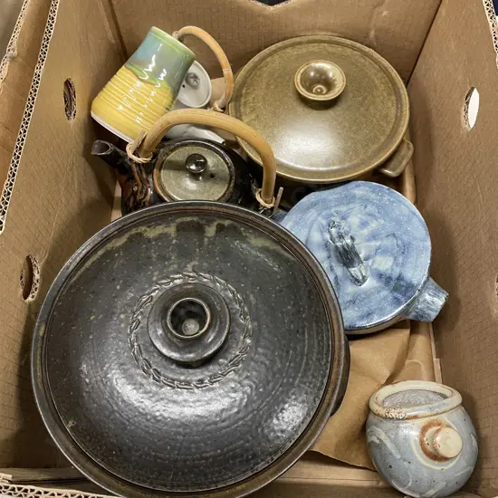 Box of Assorted Pottery including Temuka