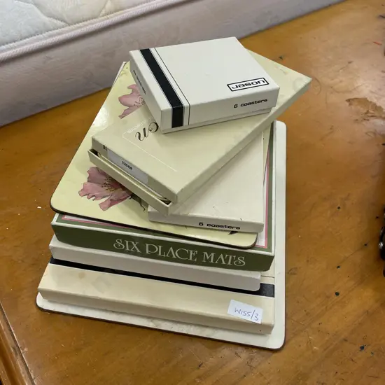 Assortment of Placemats and Coasters