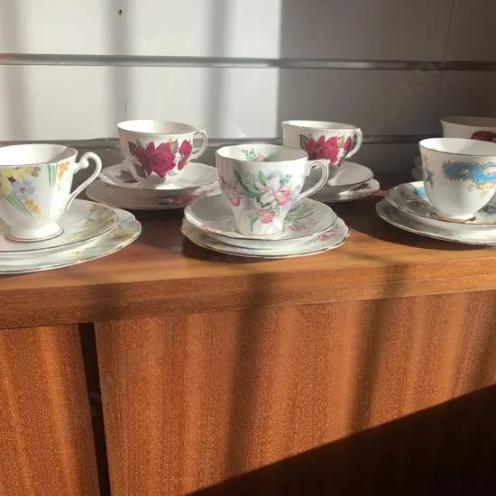 Selection of Six Trios, Roslyn, Queen Anne Etc