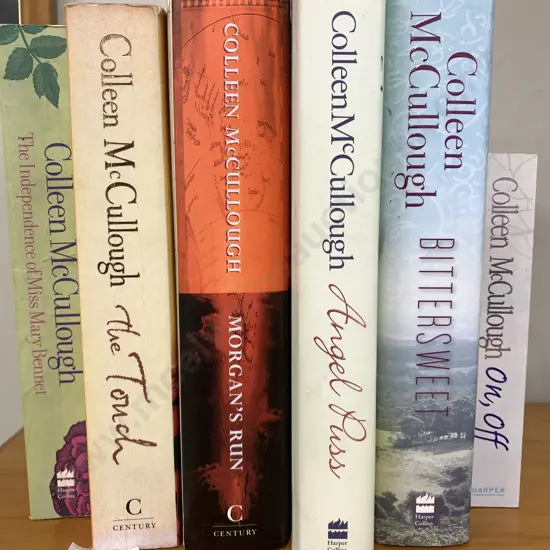 Lot Of Six Colleen McCullough