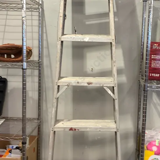 Aluminium Step Ladder, H2.44m, 7 Step