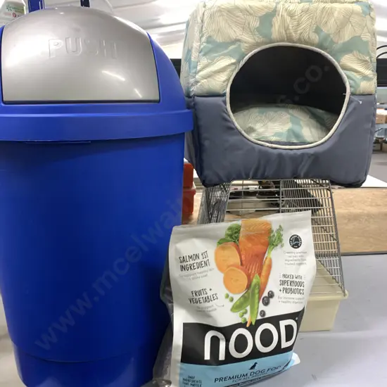 Taurus Home Products Bin, Cat Cage, Cat House, Nood Premium Dog Food