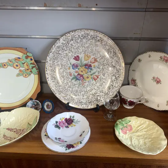 Assortment of China Items Including Royal Albert, Carltonware, Royal Worcester Etc