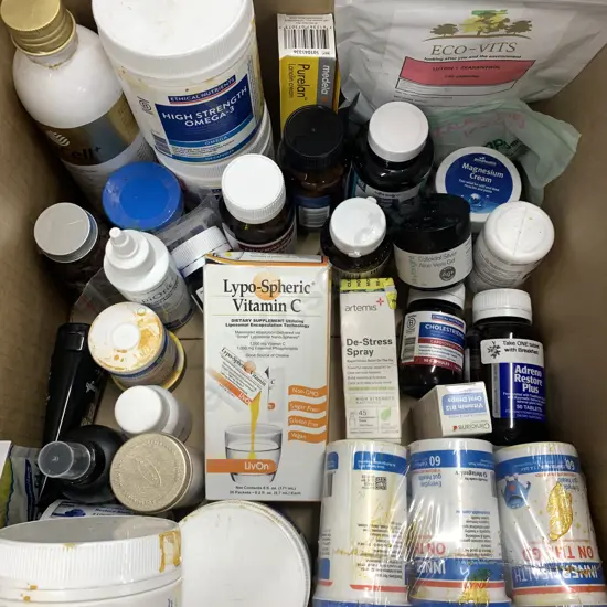 Health Products, Inner Health On The Go, Destress Spray, Magnesium Cream, Omega-3 Etc