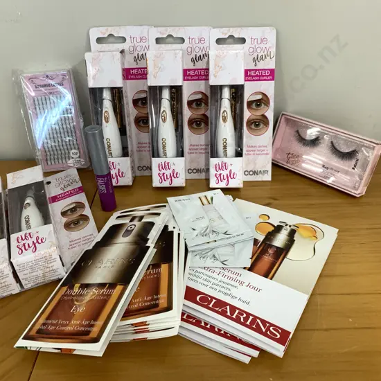 Shelf Lot New Heated Eyelash Curler, Extensions, Mascara & Face Products