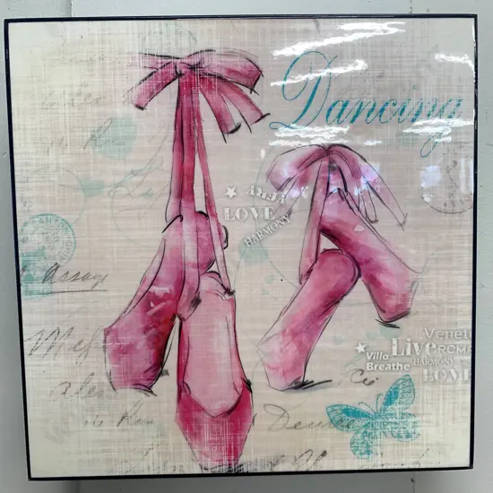 Wall Art 'Dancing' 28 x 28cm