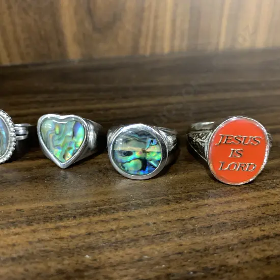 Assortment Of Mens Rings 