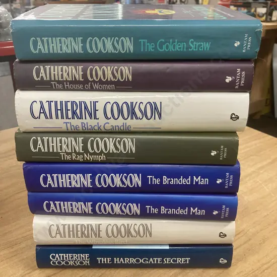 Lot of 8 Catherine Cookson Hardback Novels