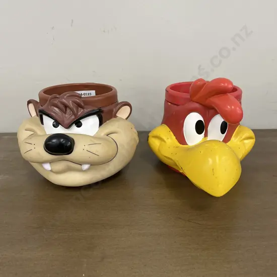 Warner Brothers Character Mugs: Taz and Foghorn Leghorn