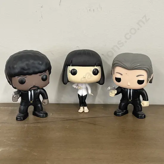Funko Pop Figurines x 3