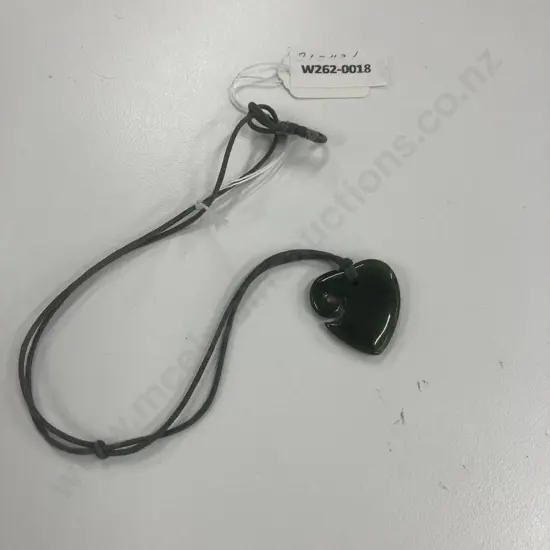 Greenstone Heart Pendant
