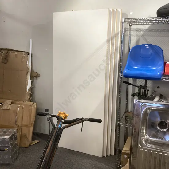 Hume Doors Interior Door, 198 x 810 x 35 PCM & 3 x Superior Doors Interior Doors, 198 x 760 x 35