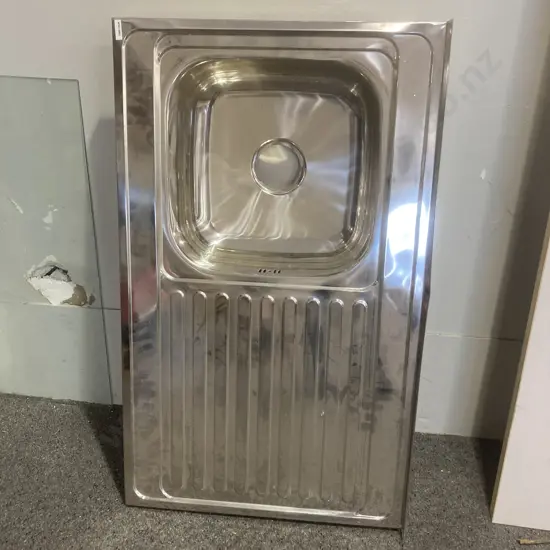 Stainless Steel Sink Bench 100 x 60cm