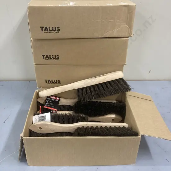 Lot of 5 x Boxes of 6 x Josco Hot Bench Brushes