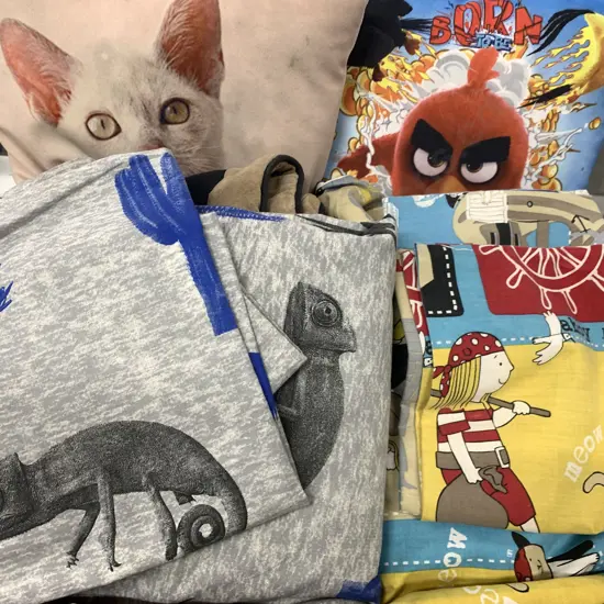 Assortment Of Childrens Duvet Covers, Pillow Cases, Cushions Etc 