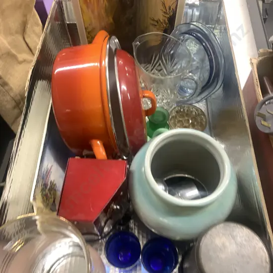 Assortment Of Vintage Glassware, China Items Etc