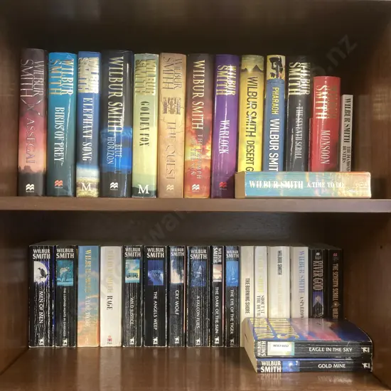 Lot of 32 Books By Wilbur Smith