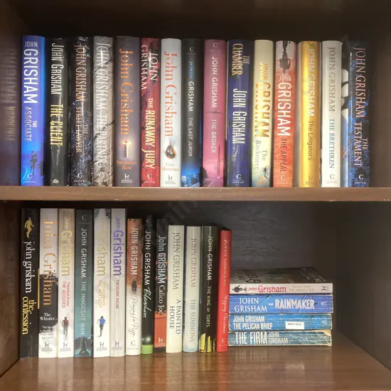 Lot of 32 Books By John Grisham