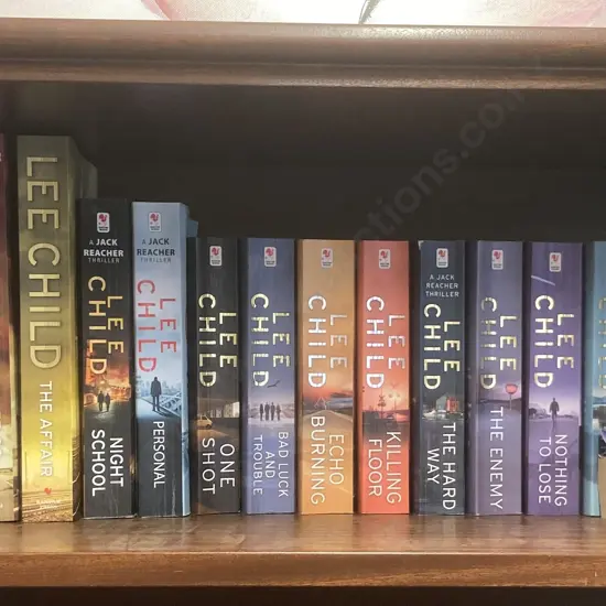 Lot of 21 Books By Lee Child