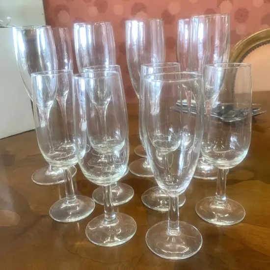 Assortment of Champagne Glasses