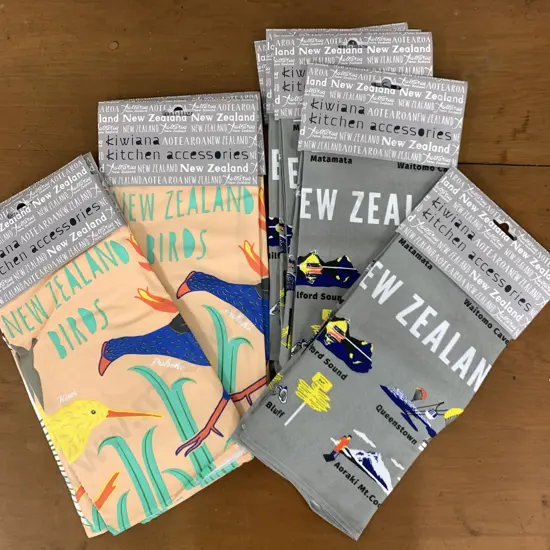 Hansen & Berry Ltd (h&b Design) Assorted Bird Pattern Tea Towels x 10