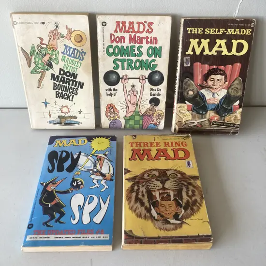 The Self Made & Three Ring Mad, Don Martin Comes On Strong & Bounces Back, Spy VS Spy #8