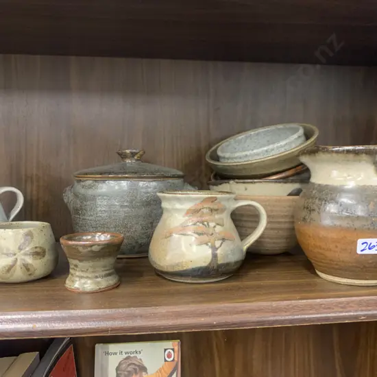 Assortment of Pottery Items