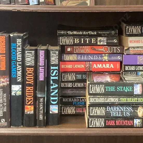 Lot of Thirty Nine Richard Laymon Novels
