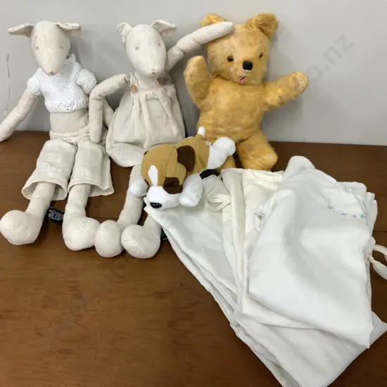 Citta Design 'Mouse' Soft Toys With Vintage Clothing, Teddy Bear Etc